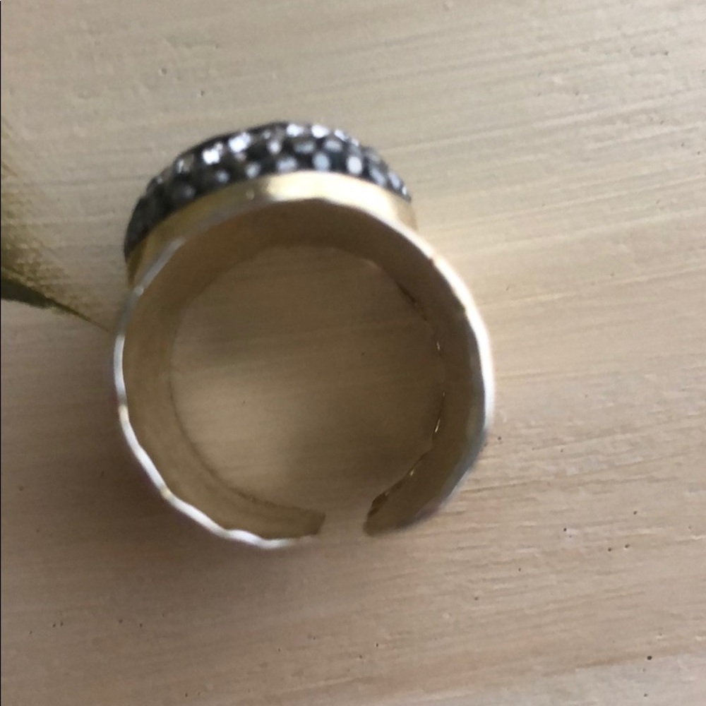 Black Gem Ring - image 4